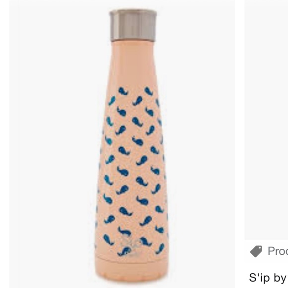 S’well Accessories - NEW Sip by S’Well Whale Watch Water Bottle